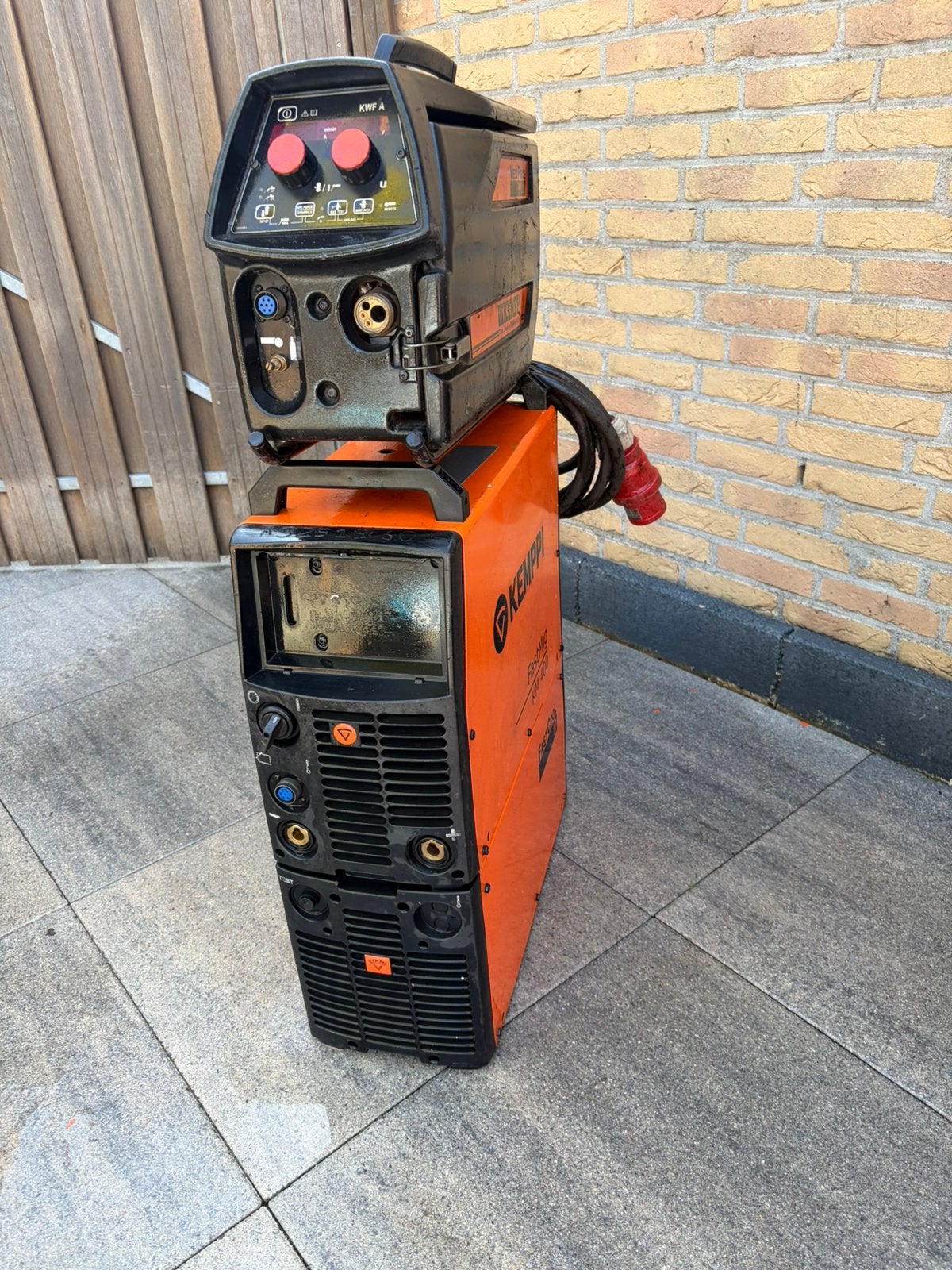 Kemppi Fastmig kms400  400V co2 lasmachine, Doe-het-zelf en Verbouw, Ophalen, Zo goed als nieuw, 250 ampère of meer, Co2