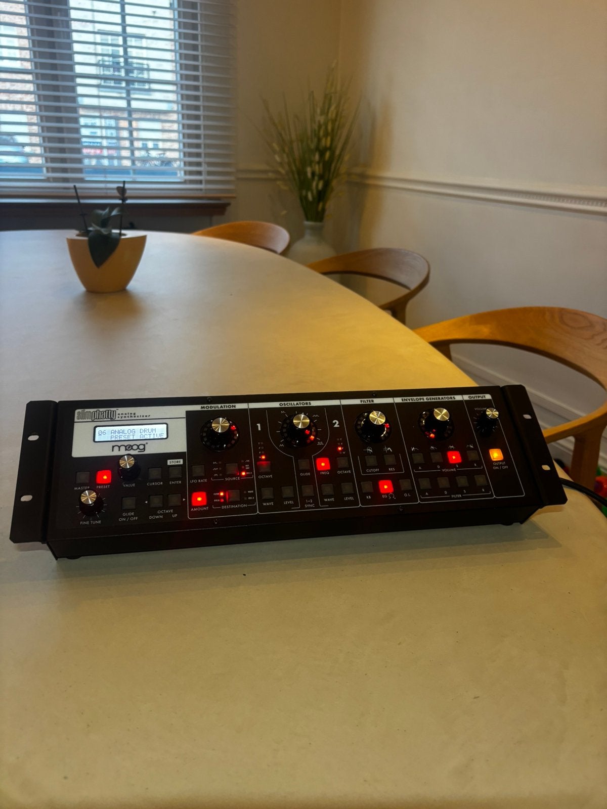 Moog slim phatty, Ophalen of Verzenden, Zo goed als nieuw, Audio