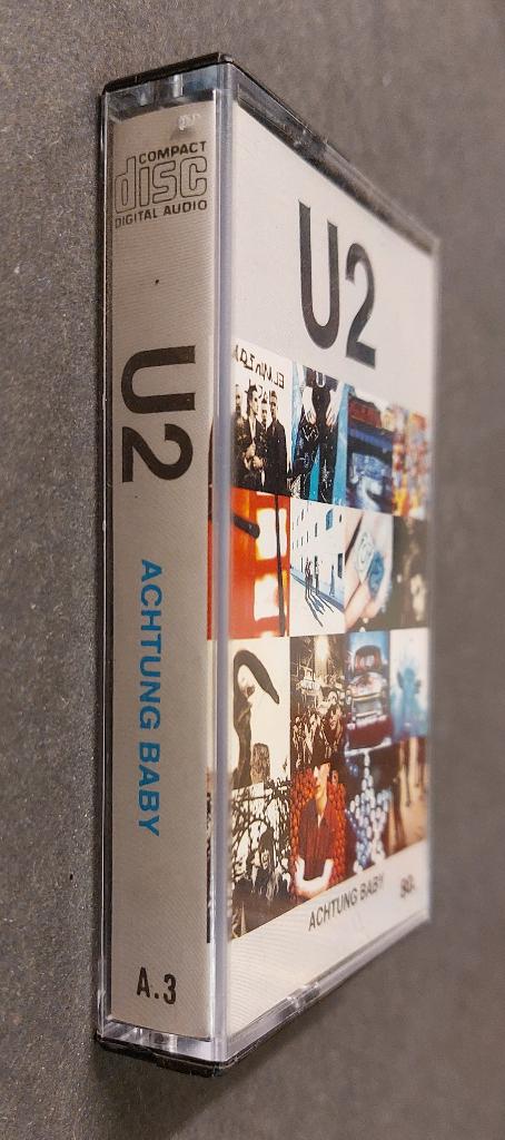 U2 CASSETTE Indonesie Achtung Baby Zeldzaam, Gebruikt, Verzenden, 1 bandje, Voorbespeeld