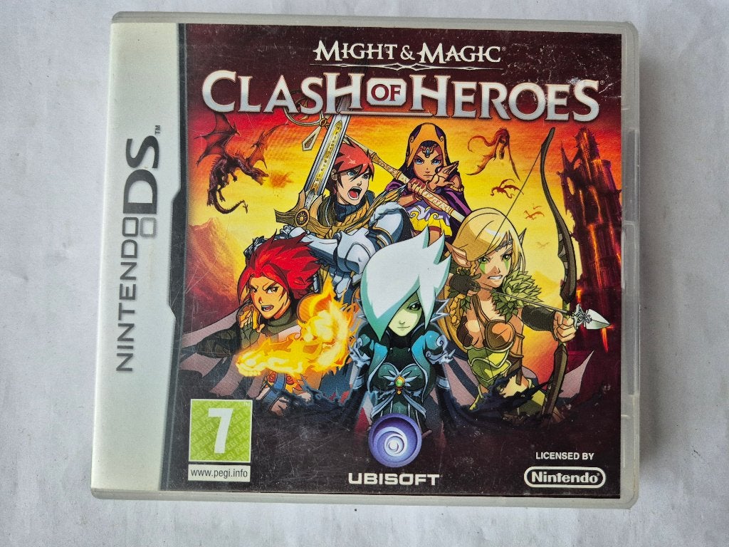 MIGHT MAGIC clash of heroes UKV, Gebruikt, 1 speler, Racen en Vliegen, Ophalen of Verzenden