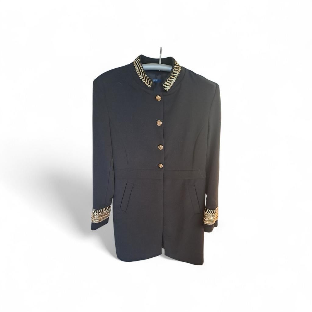 G. Ricceri Italy Designer Jas couture geïnspireerd statement, Ophalen of Verzenden, Zo goed als nieuw, Maat 46/48 (XL) of groter