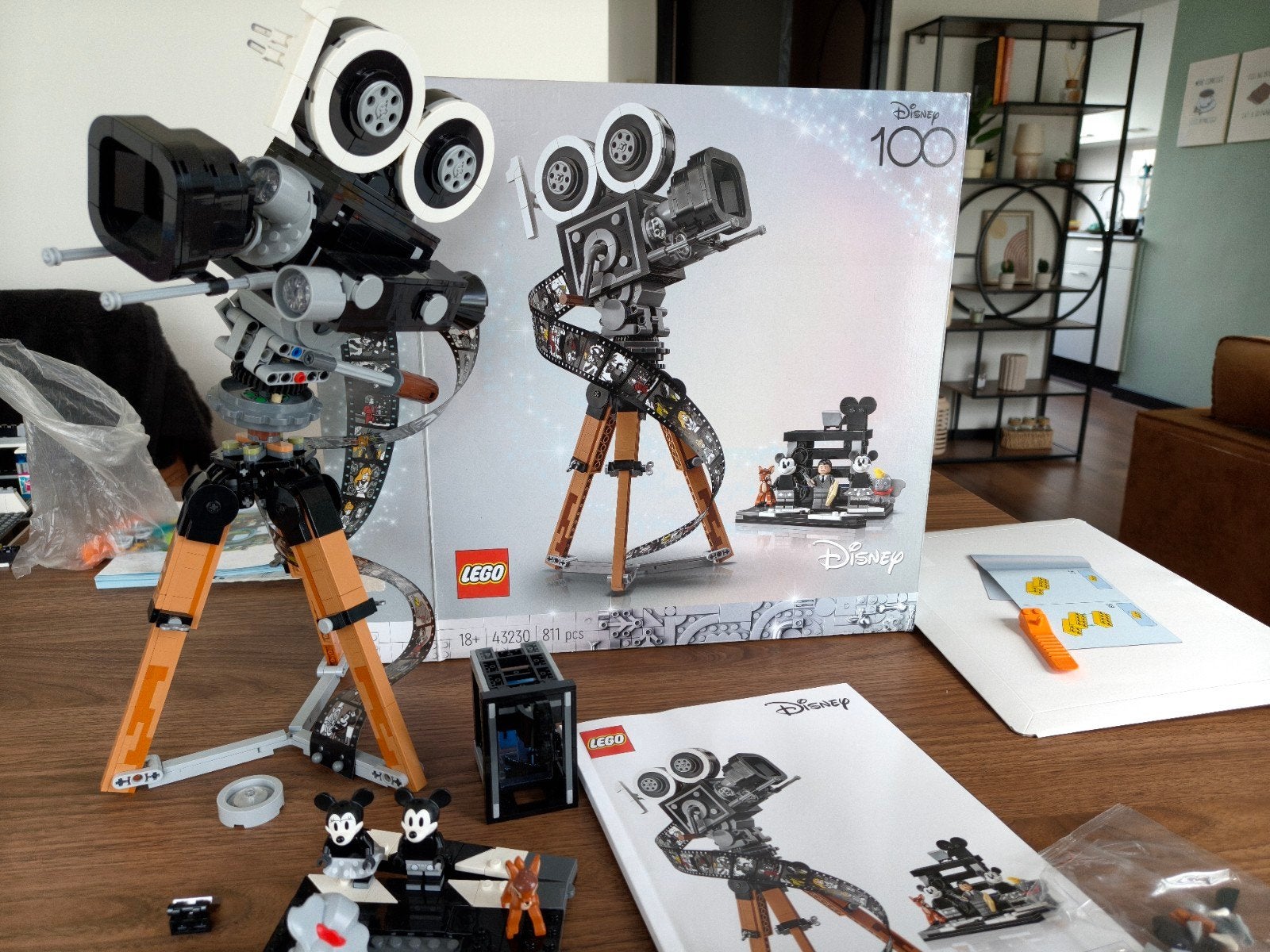 LEGO Disney 43230 Walt Disney Tribute Camera, Ophalen of Verzenden, Gebruikt