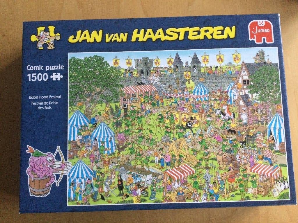 1 x Van Haasteren puzzel 1.500 pcs, Ophalen, 500 t/m 1500 stukjes, Gebruikt, Legpuzzel