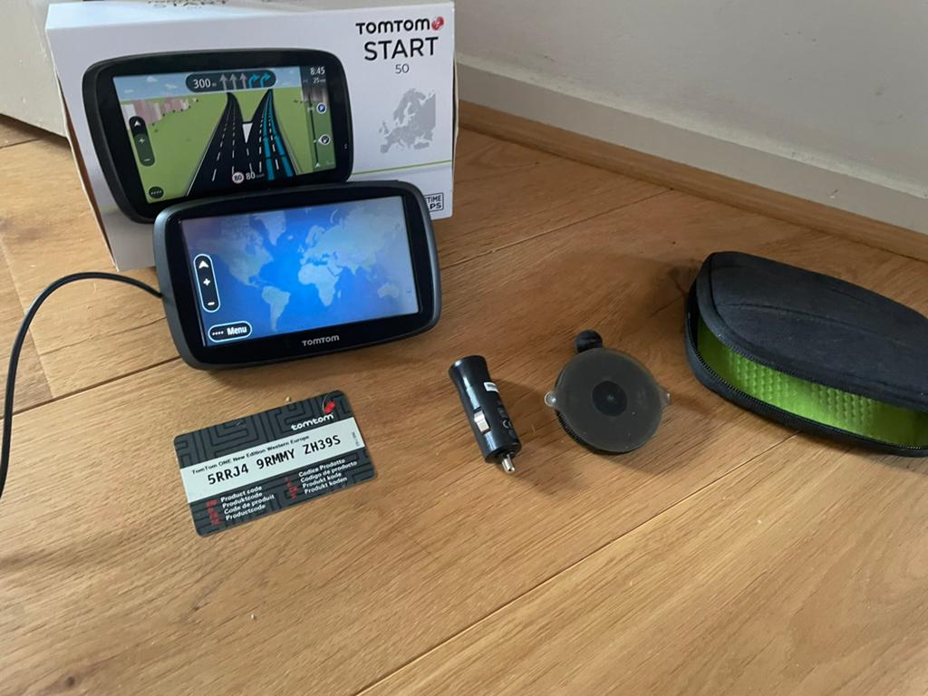 Tom tom Start 50 autonavigatie, Ophalen, Gebruikt