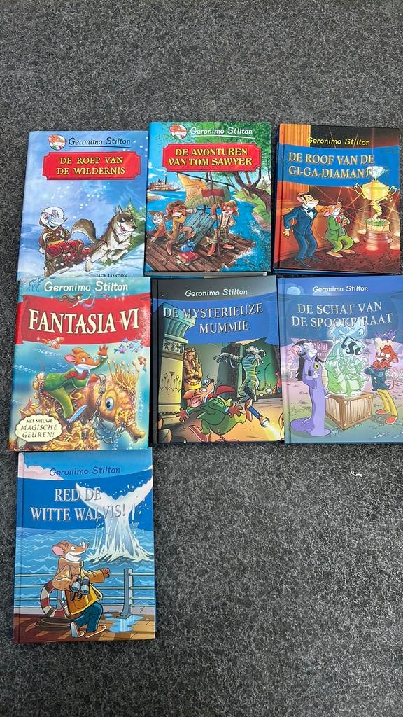 Geronimo Stilton boeken, Boeken, Ophalen, Zo goed als nieuw