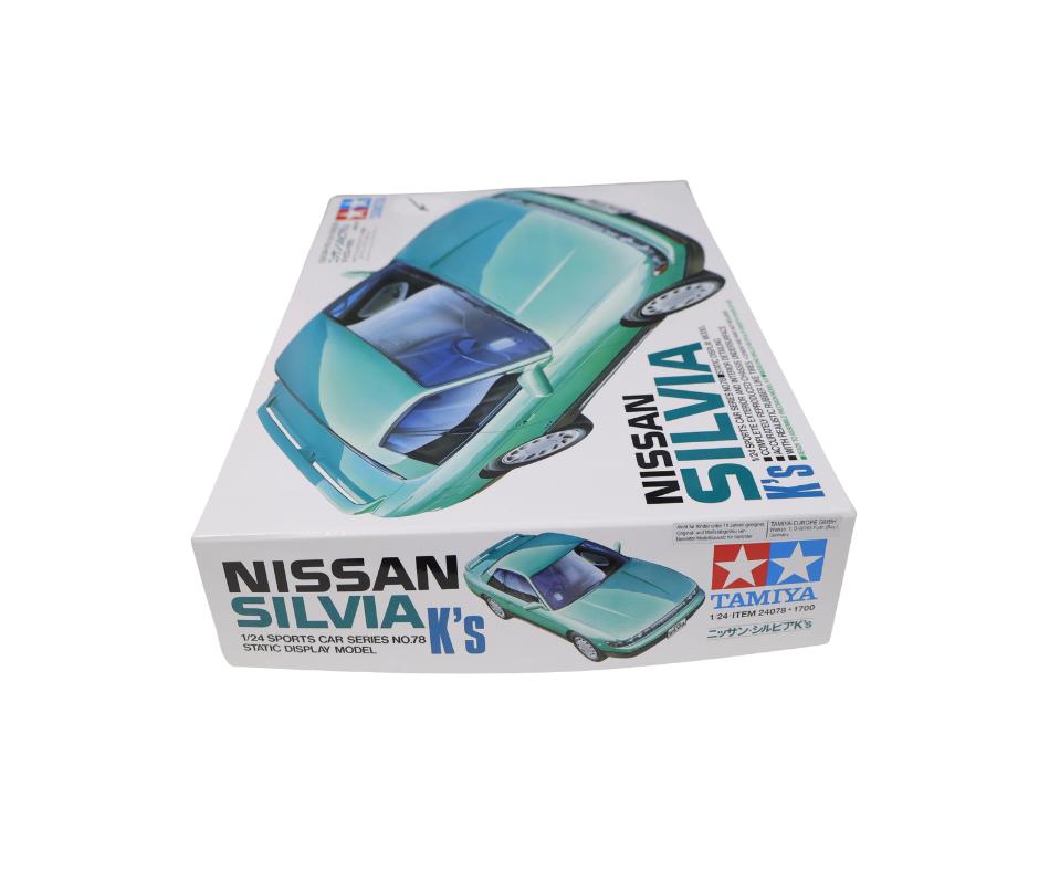 Tamiya 24078 1/24 Nissan Silvia K's, Auto, Groter dan 1:32, Nieuw, Ophalen of Verzenden