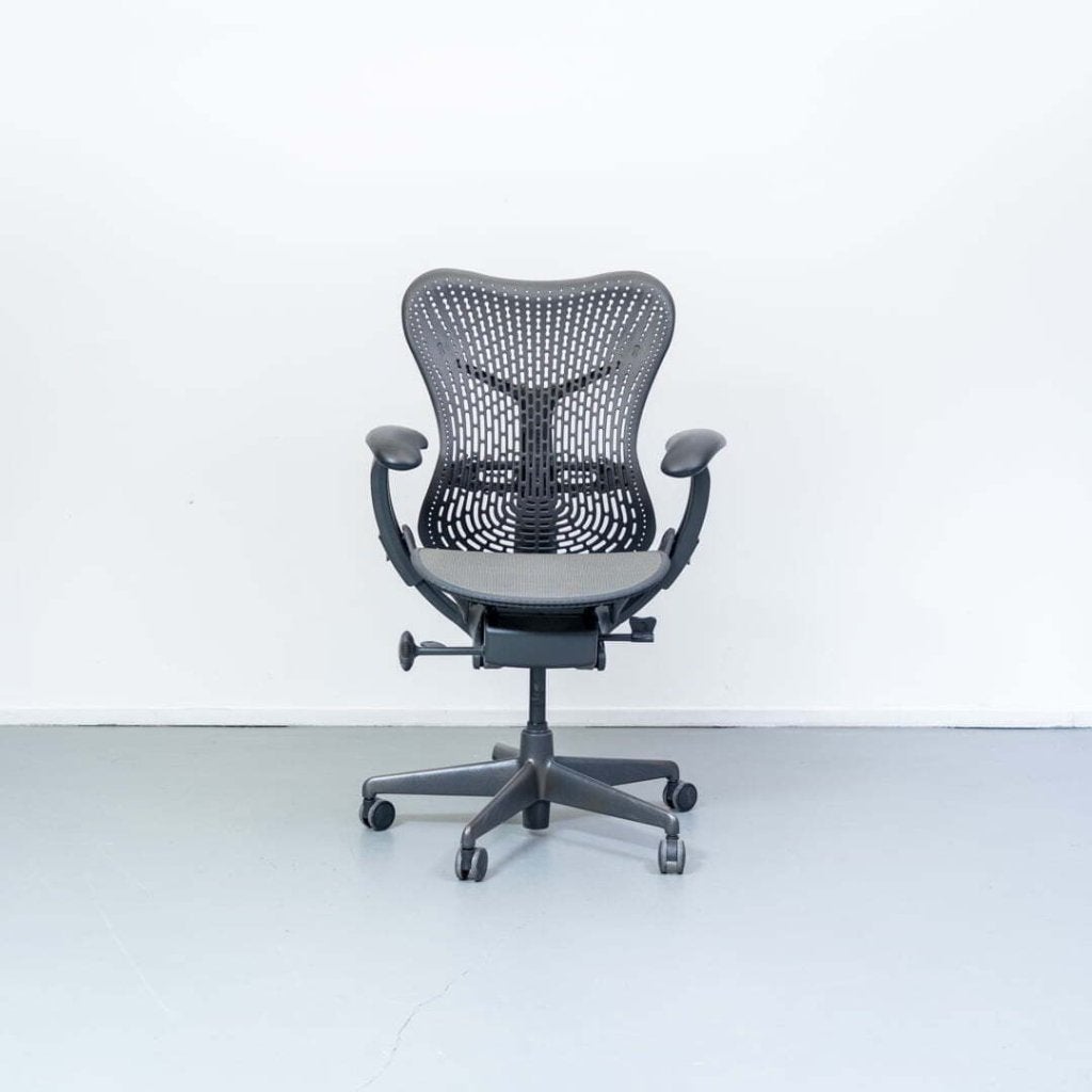 Herman Miller Mirra 1 Graphite TriFlex - Graphite, Herman Miller, Gebruikt, Niet ingevuld, Niet ingevuld