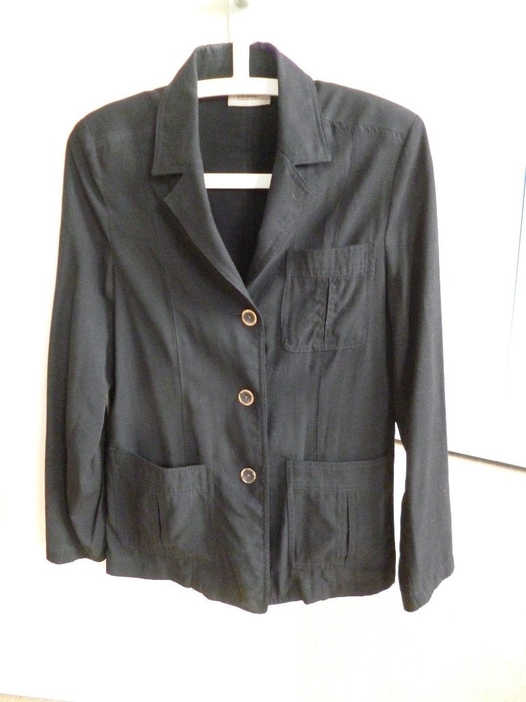 Soepelvallend zwart zomerjasje van Inwear maat 34/36, Zwart, Ophalen of Verzenden, Zo goed als nieuw, Jasje