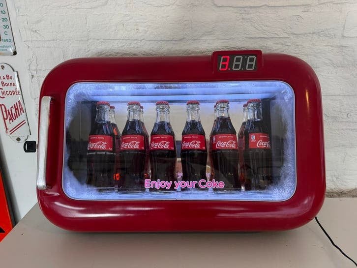 Coca-Cola  reclame lichtbak decoratie, Verzamelen, Merken en Reclamevoorwerpen, Ophalen, Gebruikt, ., Lichtbak of (neon) lamp