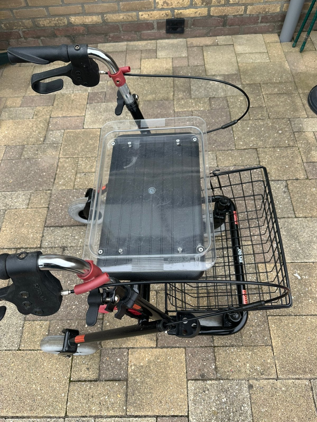 Rollator in nieuwstaat, Ophalen, Zo goed als nieuw