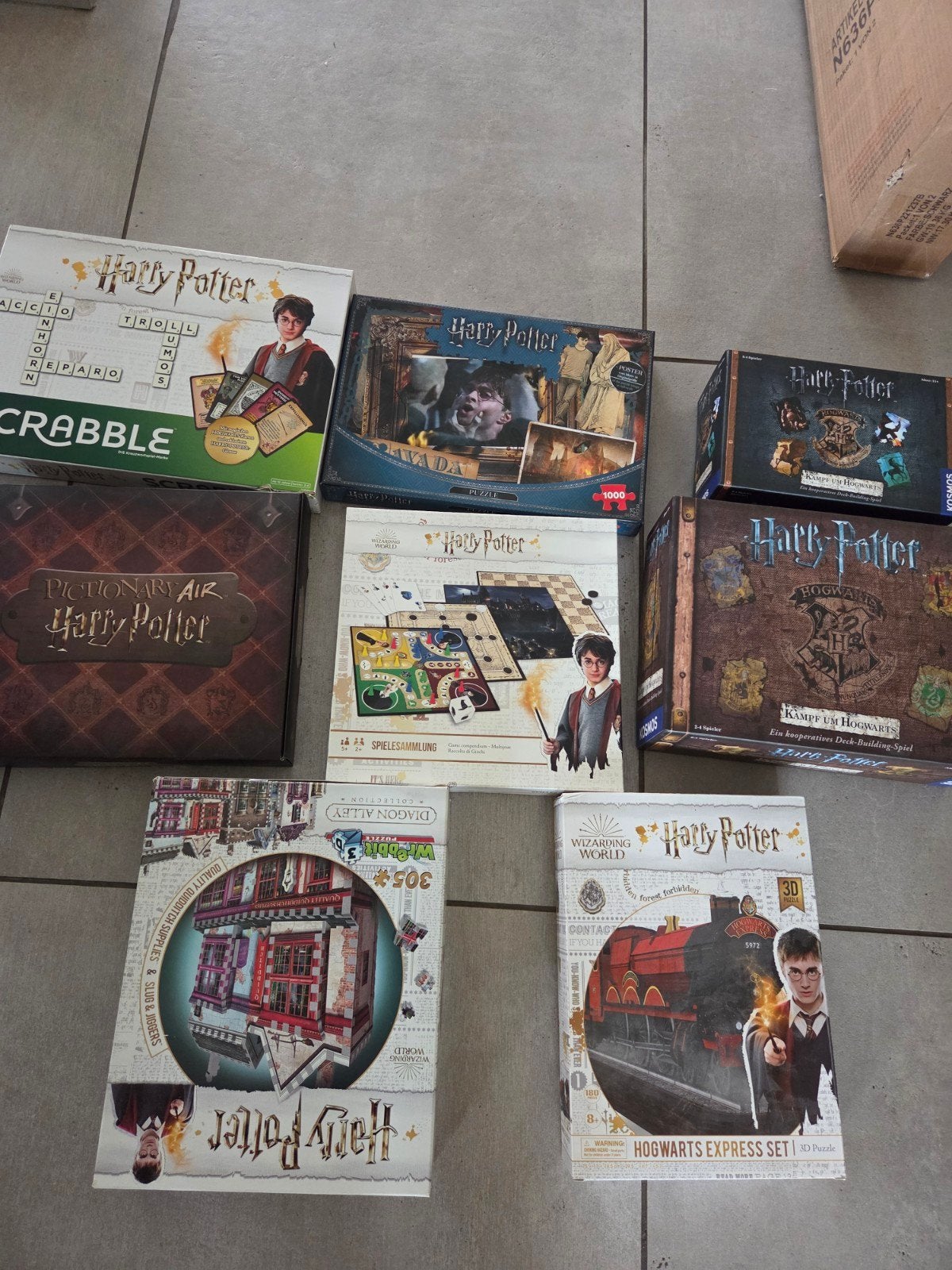 Grote Harry Potter Spellen & Puzzel Collectie, Ophalen of Verzenden, 500 t/m 1500 stukjes, Gebruikt, Legpuzzel