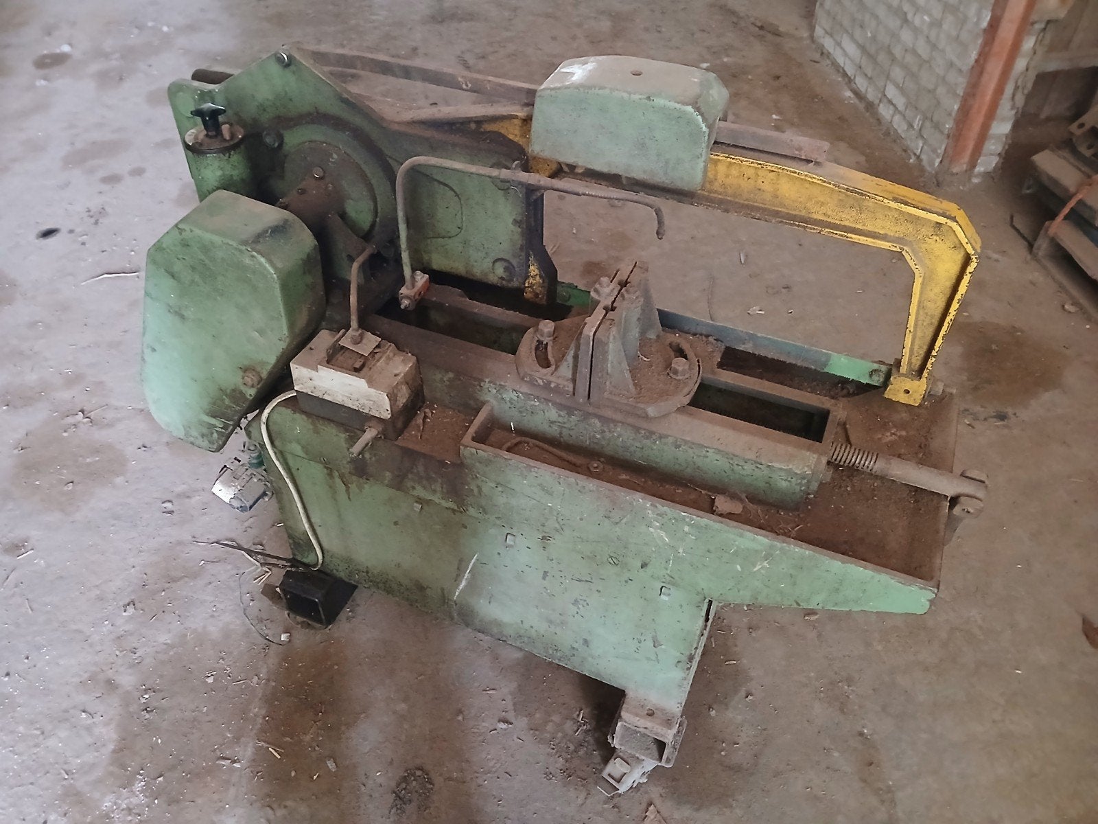 Zaagmachine, Ophalen, Gebruikt