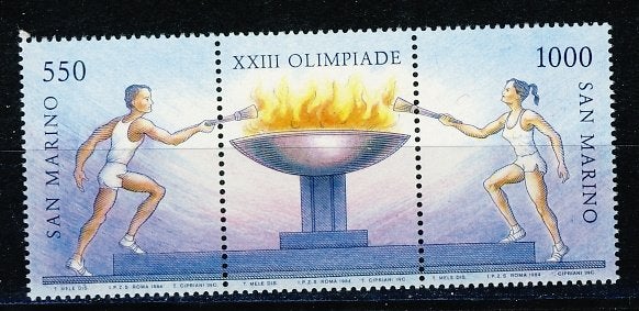 San Marino 1298/99 Sport 1984 postfris, Ophalen of Verzenden, Postfris
