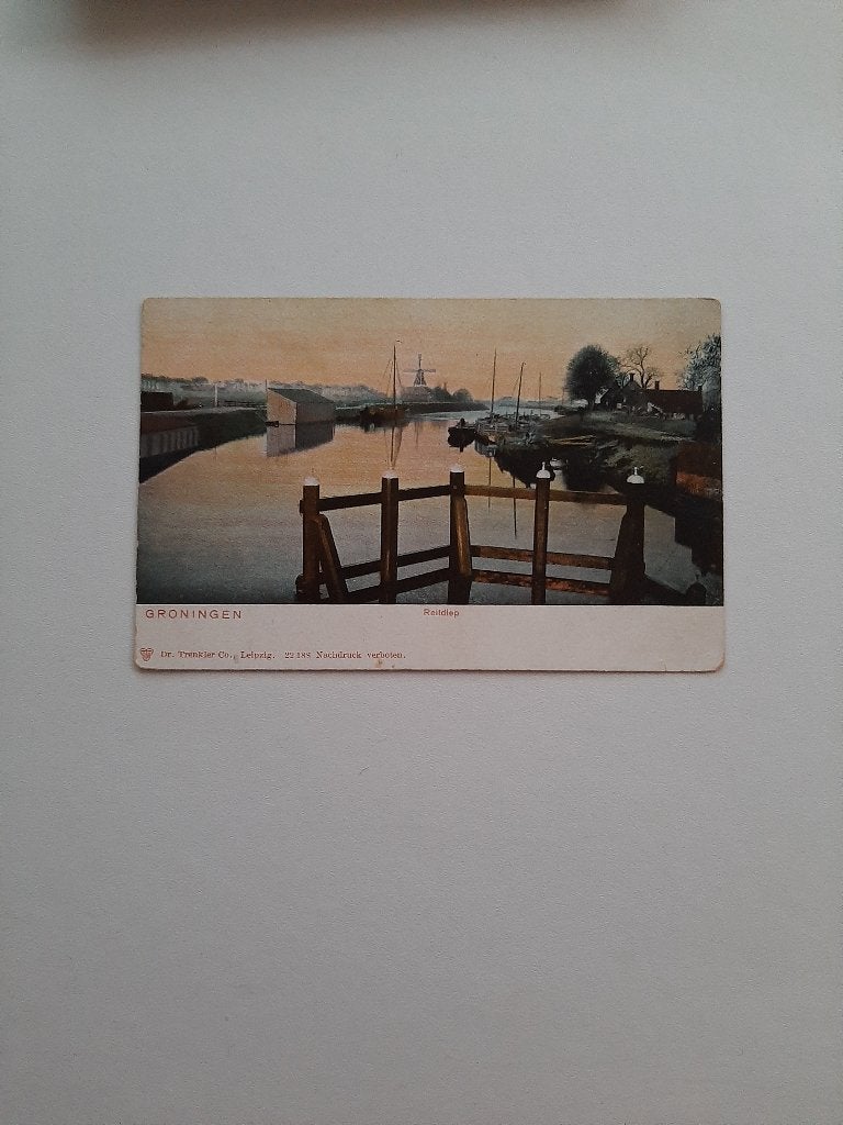 Groningen Reitdiep, Verzenden, Voor 1920, Ongelopen, Groningen