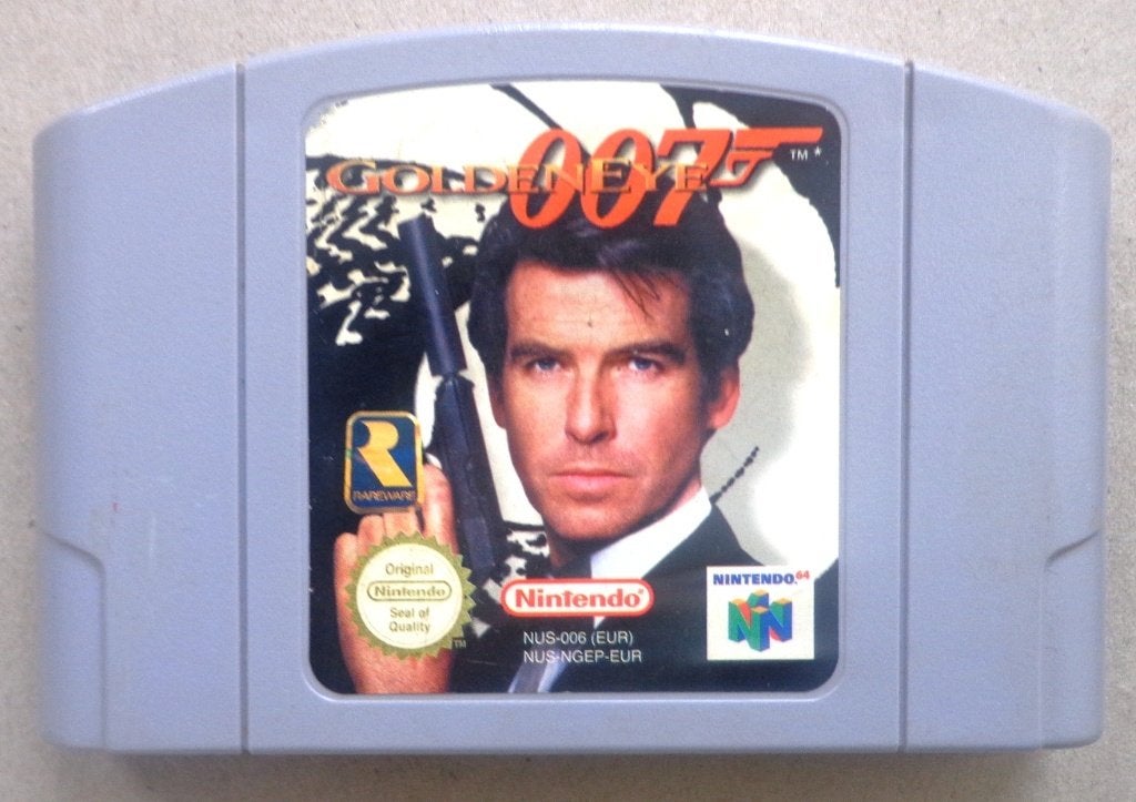James Bond Golden Eye voor de Nintendo 64, Gebruikt, Shooter, 1 speler, Ophalen of Verzenden