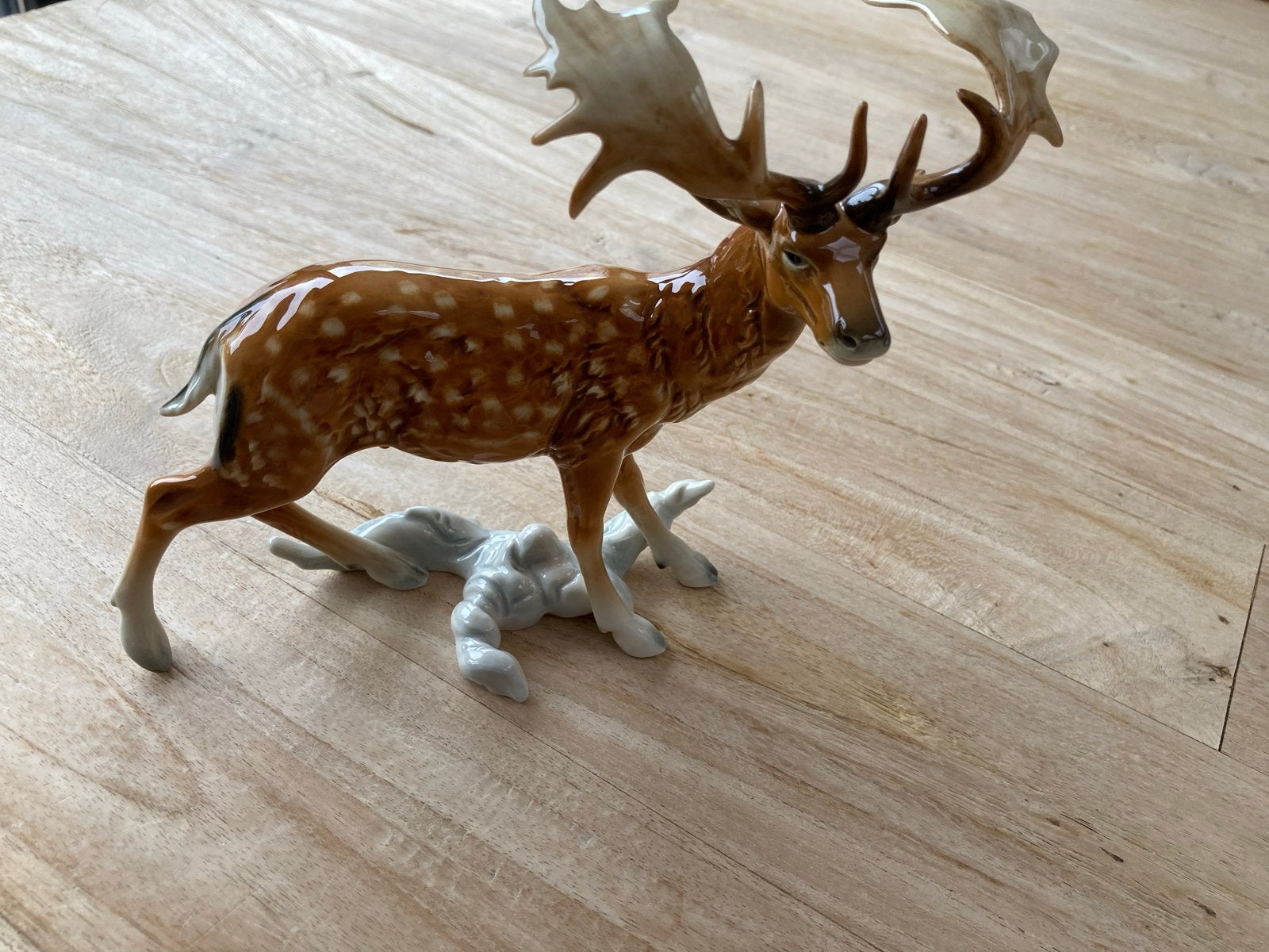 Goebel Damhert Fallow Deer beeldje - Porselein, Ophalen of Verzenden, Zo goed als nieuw, Dier
