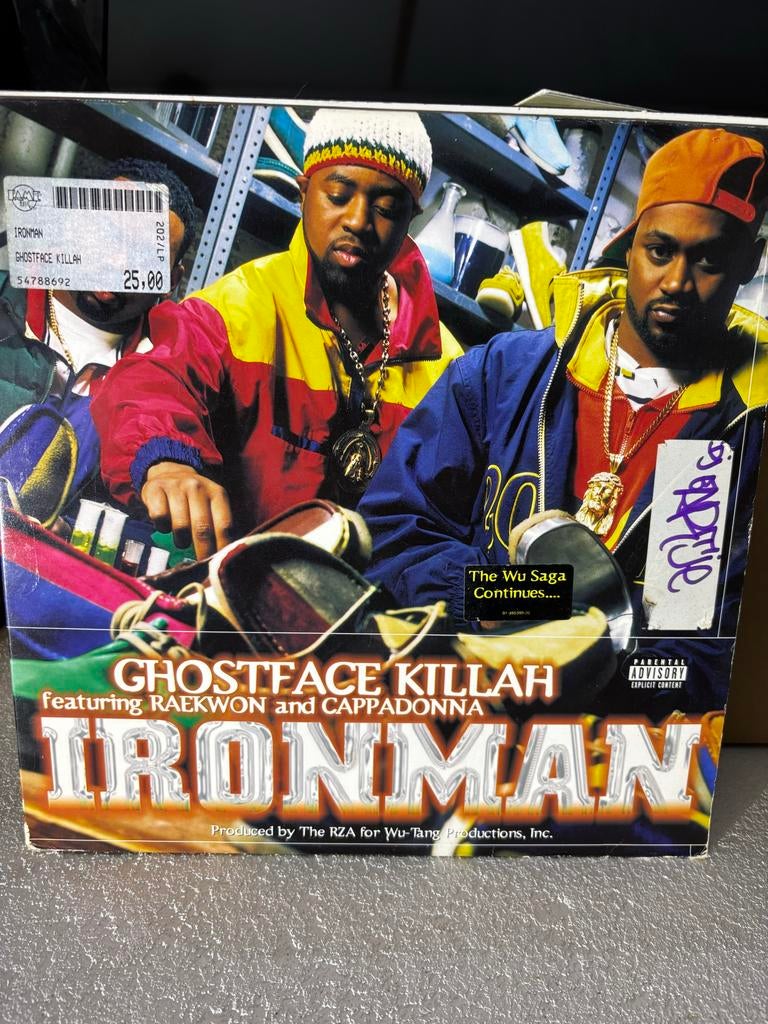 Ghostface Killah - Ironman Vinyl LP (Wu-Tang Clan), Cd's en Dvd's, Vinyl | Hiphop en Rap, Ophalen of Verzenden, 1985 tot 2000