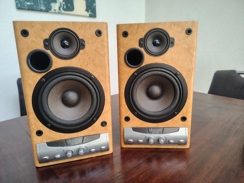 Vivanco FMS 9080 draadloze speakers, Audio, Tv en Foto, Luidsprekers, Ophalen of Verzenden, Gebruikt, Minder dan 60 watt, Overige merken