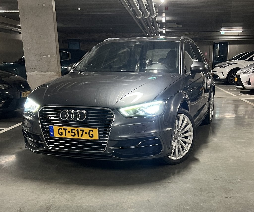 Audi A3 e-tron S-Line | Nieuwe Turbo | DSG Spoel | Gr. Beurt, Auto's, Audi, 4 cilinders, Leder en Stof, 1395 cc, Zilver of Grijs