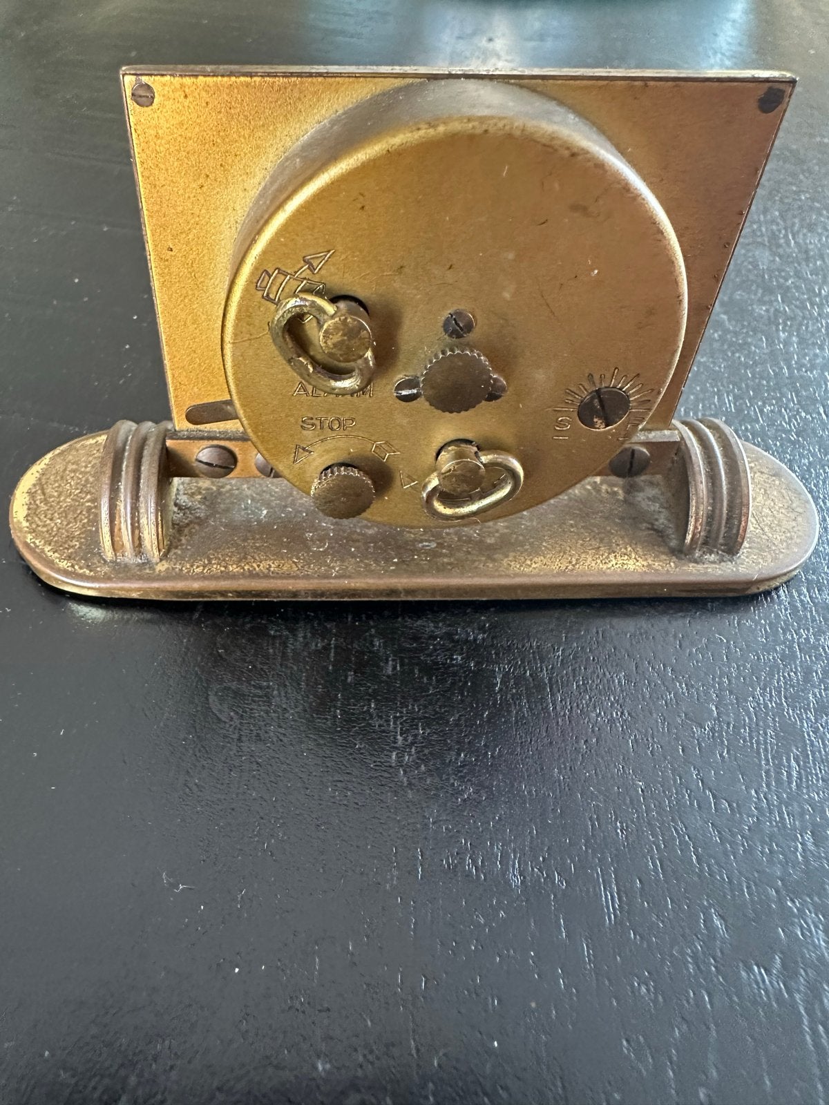 Vintage tafelklokje met alarmfunctie, Verzenden