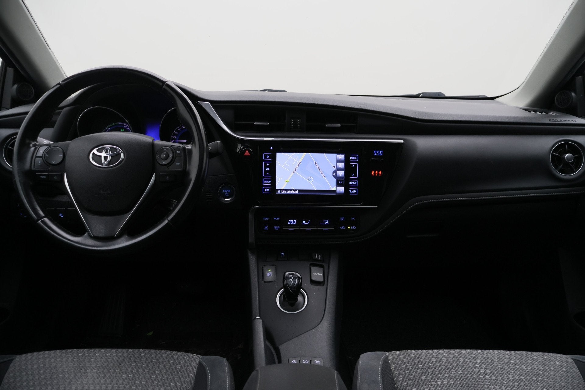 Toyota Auris Touring Sports 1.8 Hybrid Dynamic Panoramadak,, 136 pk, Gebruikt, Blauw, Alcantara