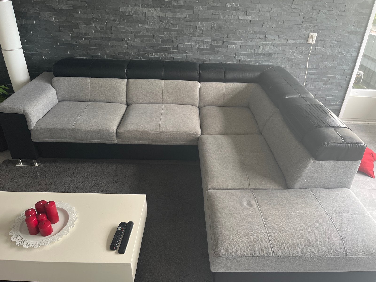 Comfortabele Hoekbank met Slaapfunctie, Ophalen, Gebruikt, Hoekbank, 300 cm of meer