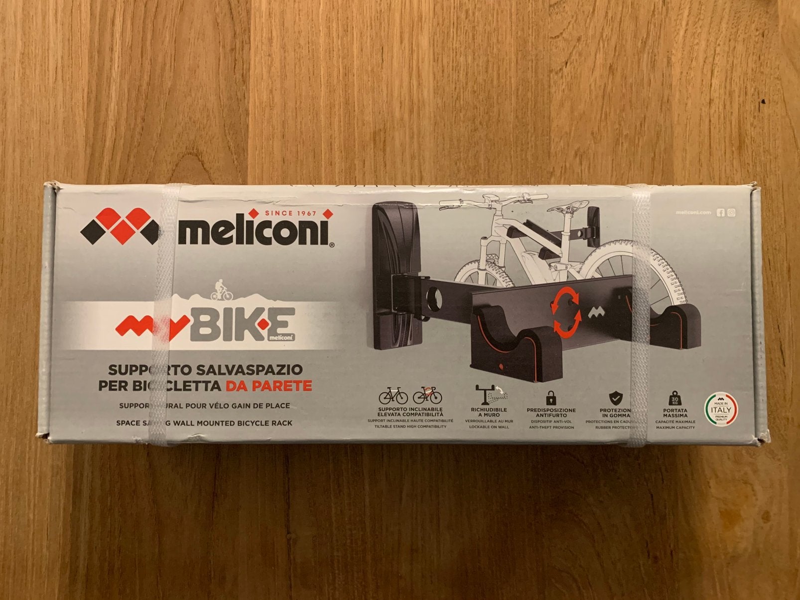 Meliconi MyBike ophangsysteem voor fiets, Ophalen of Verzenden, Nieuw