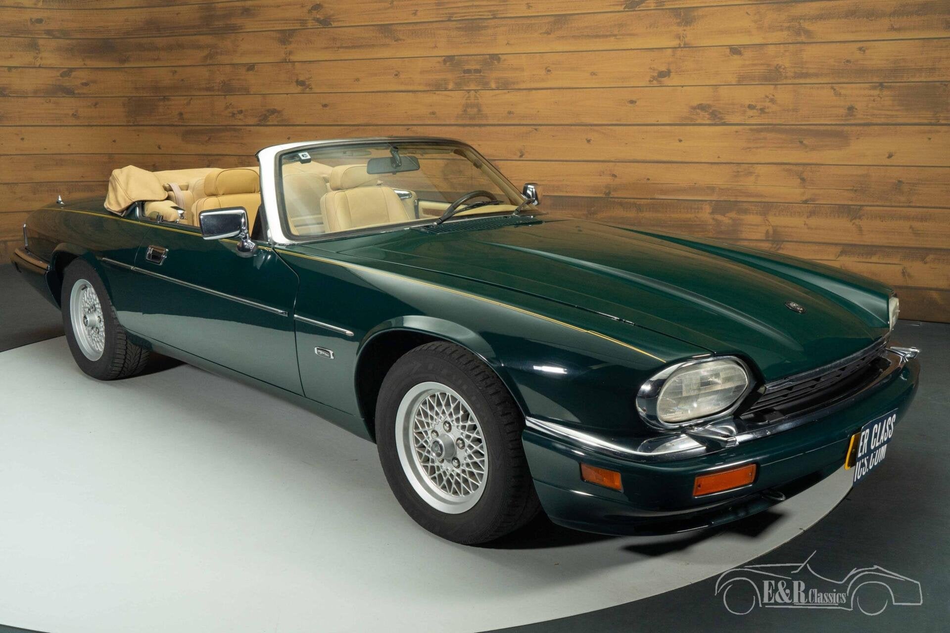 Jaguar XJS Cabriolet | 1994, Auto's, Automaat, Achterwielaandrijving, Beige, Cabriolet