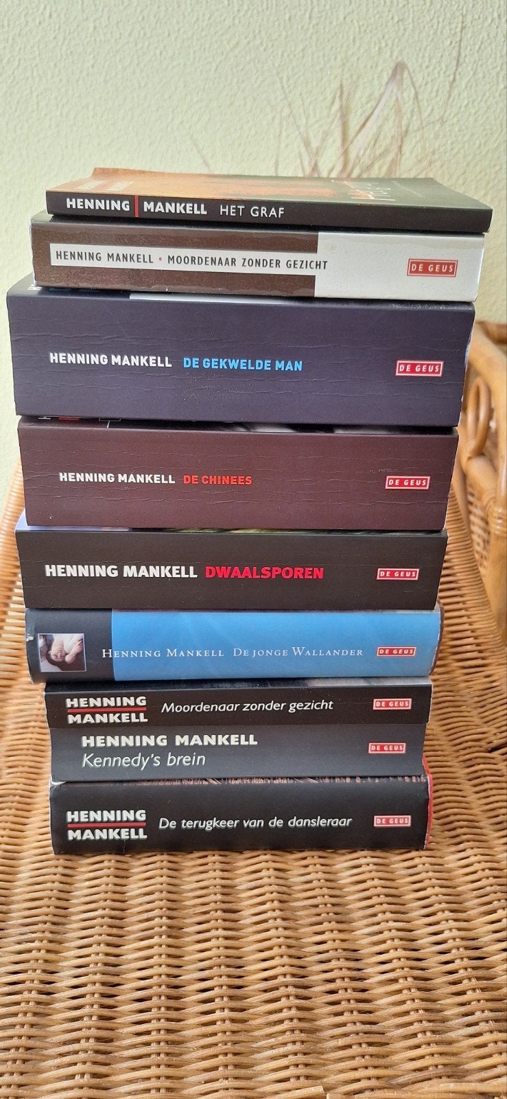 Diverse boeken Henning Mankel, Ophalen of Verzenden, Gelezen
