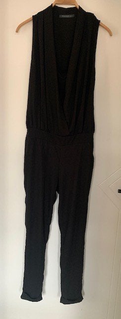 Jumpsuit van BonoB Jeans, maat Small, zgan (AM9), Kleding | Dames, BonoB Jeans, Zwart, Ophalen of Verzenden, Zo goed als nieuw