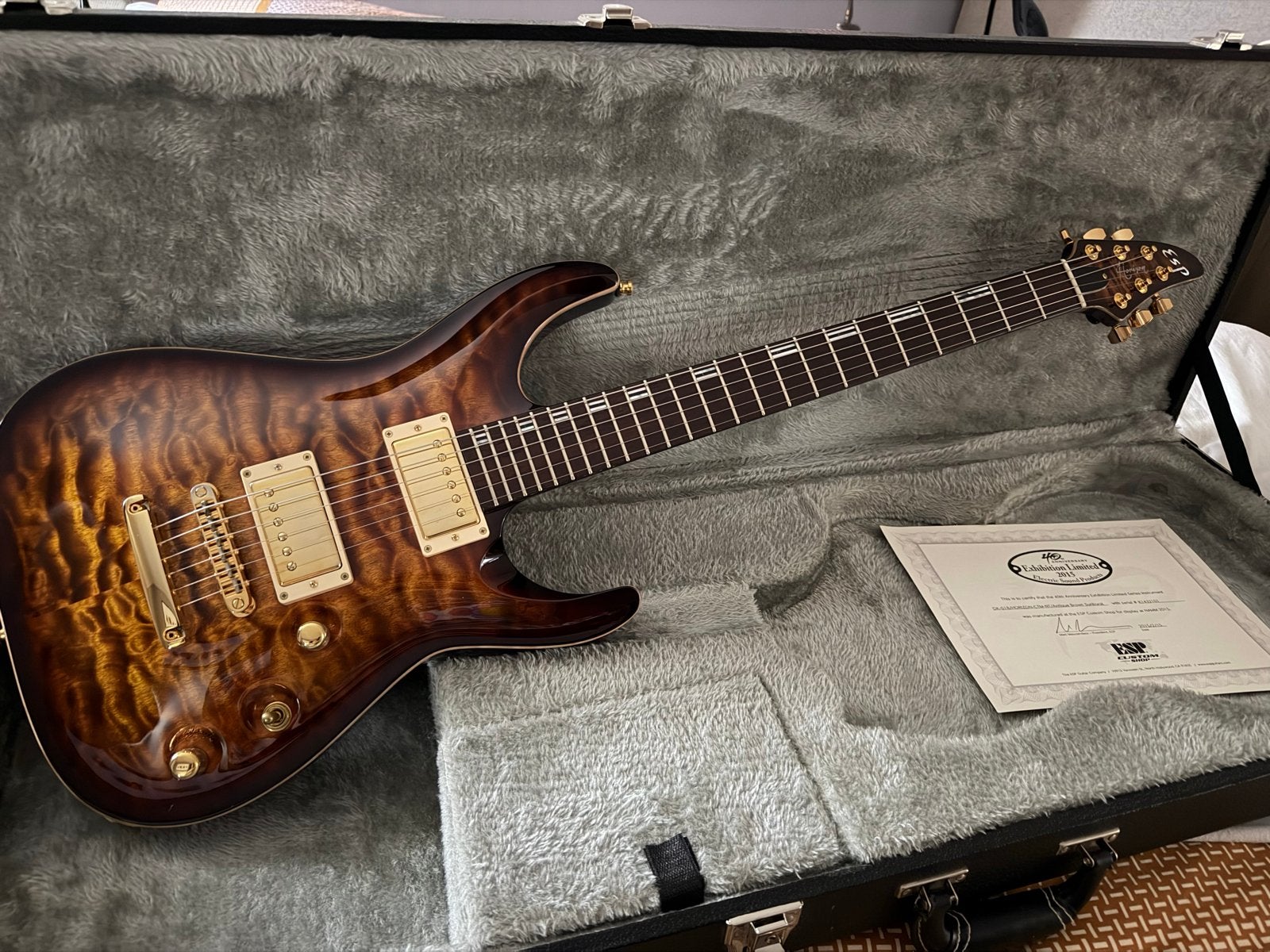 ESP Horizon Custom Shop 2015 Exhibition Limited, Ophalen, Nieuw, Solid body, Overige merken