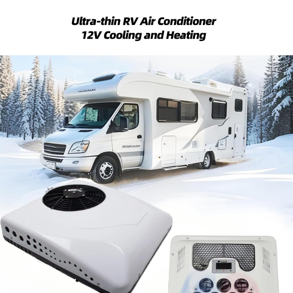 12V Dak Airco Slim Model Koelen  Verwarmen  Compacte Dakunit, Witgoed en Apparatuur, Airco's, Verwarmen, Minder dan 60 m³, Nieuw