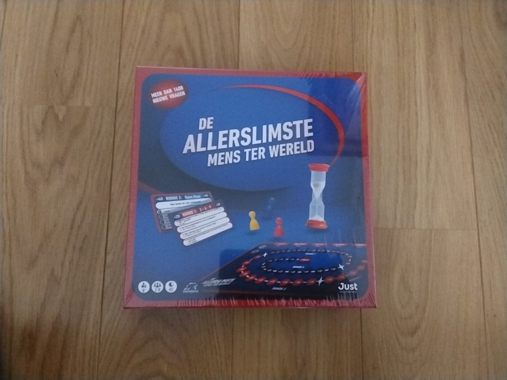 De allerslimste mens ter wereld, Vijf spelers of meer, Ophalen of Verzenden, Nieuw, Just Entertainment