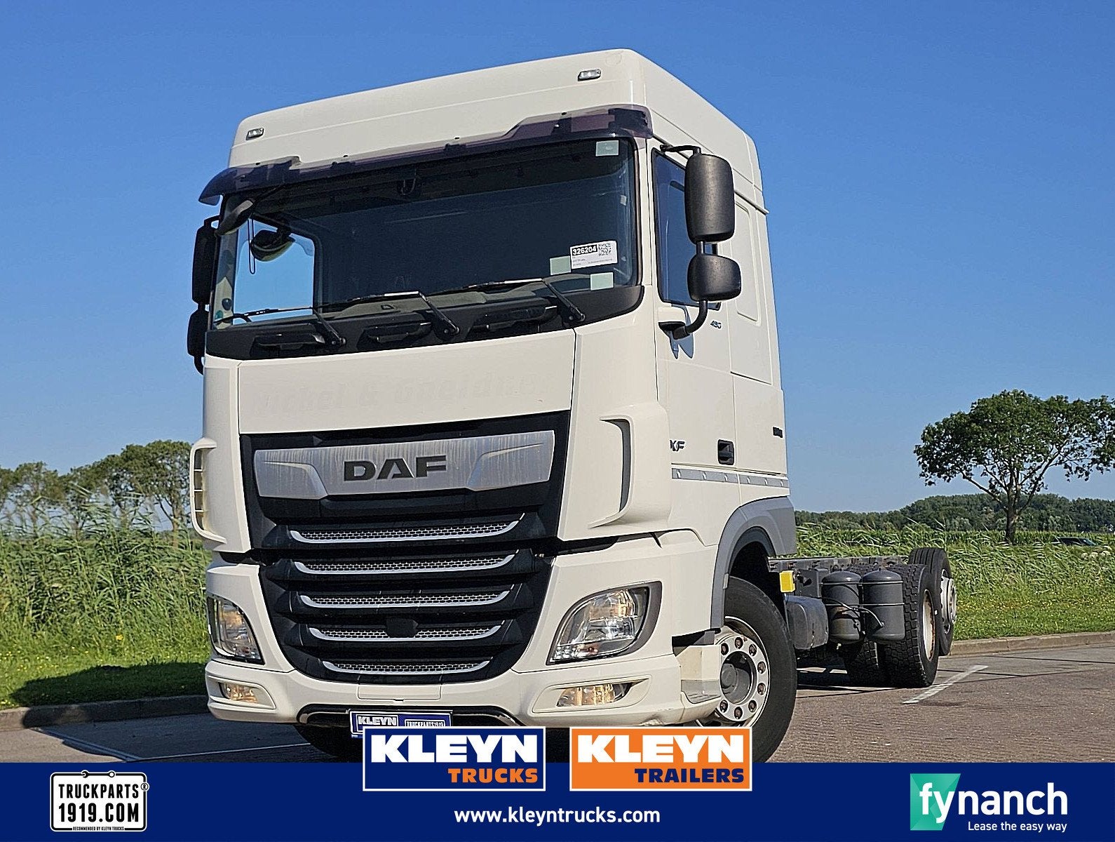 DAF XF 480 fan 6x2 steeraxle, Automaat, Euro 6, Wit, Bedrijf