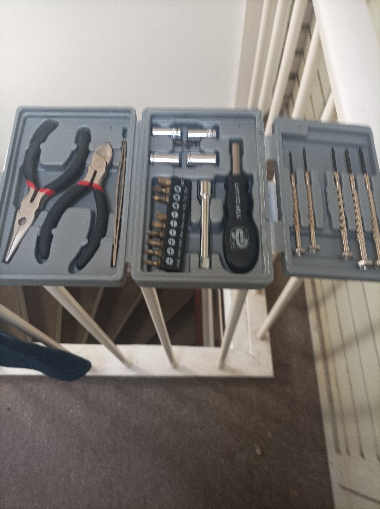 gereedschap, Ophalen of Verzenden, Zo goed als nieuw, Gereedschapsset, Overige merken