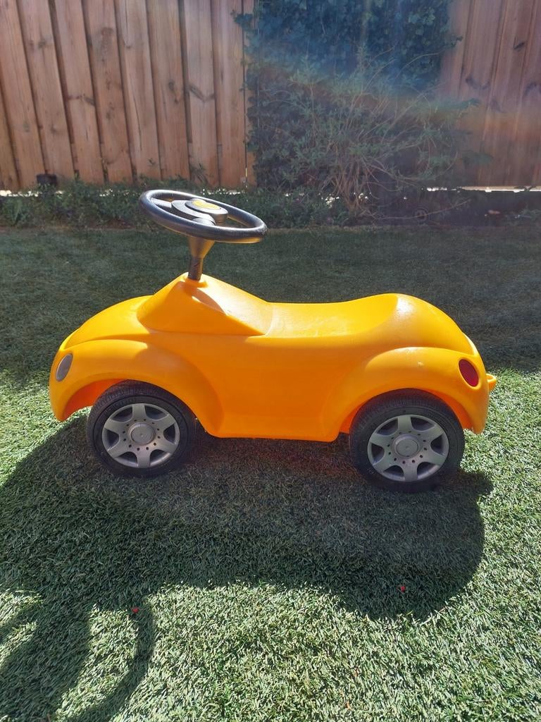 Gele Volkswagen loopauto - Rijdt goed!, Ophalen, Gebruikt, Loopvoertuig