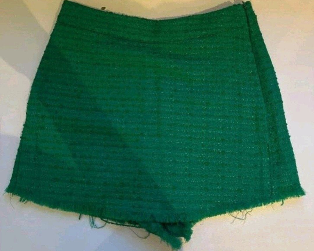 Zara mt xs of s glitterskort nieuw 💚, Kort, Zara, Nieuw, Ophalen of Verzenden