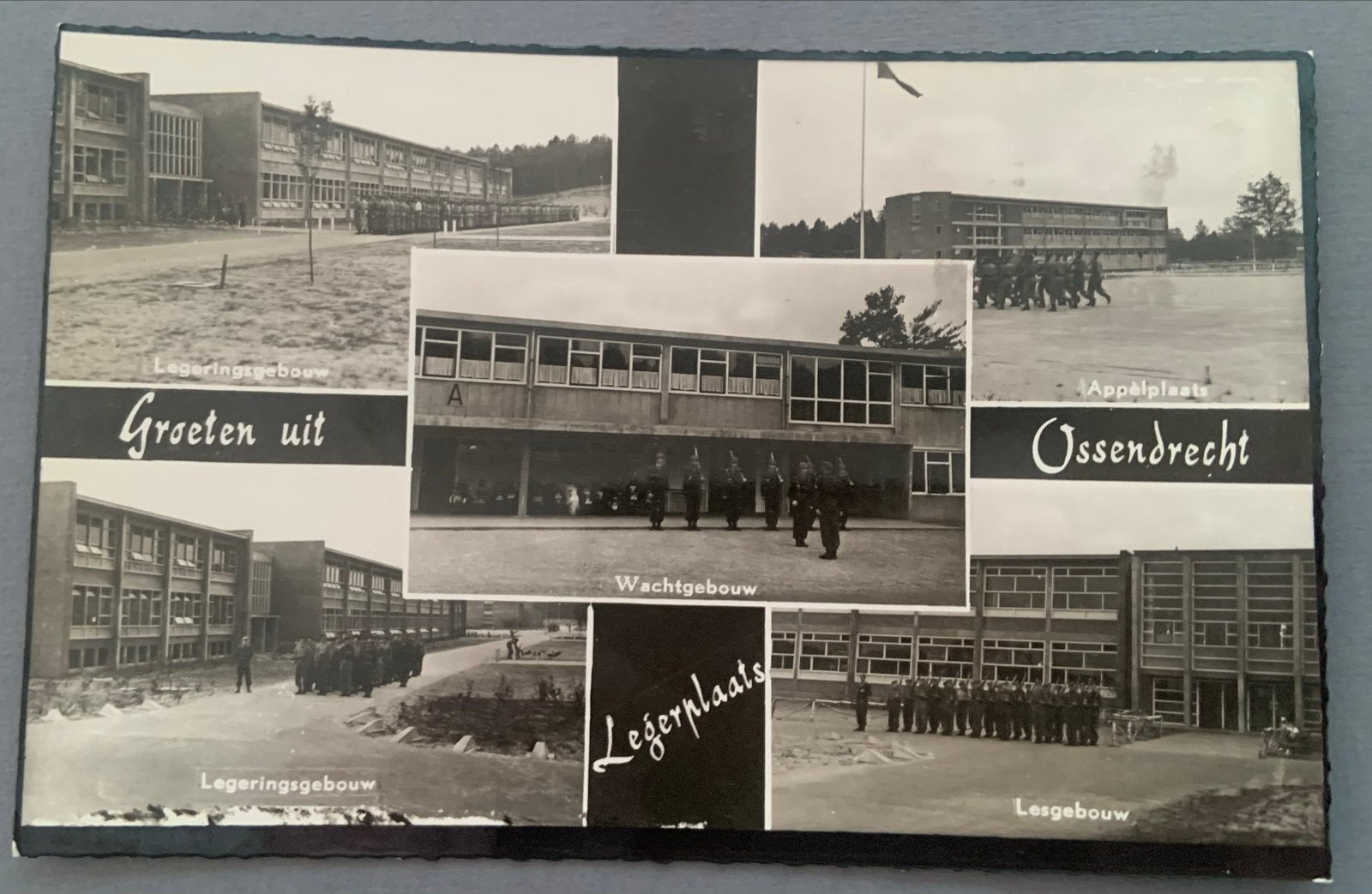 Legerplaats Ossendrecht, Verzamelen, Ansichtkaarten | Nederland, Verzenden, 1940 tot 1960, Gelopen, Gelderland