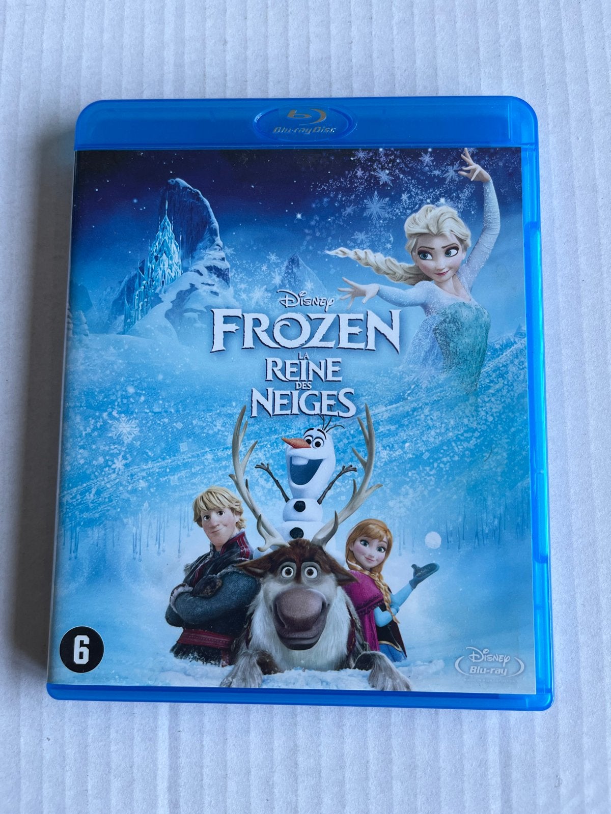 Frozen Blu-ray - Disney Film, Nederlands, Ophalen of Verzenden, Gebruikt, Engels
