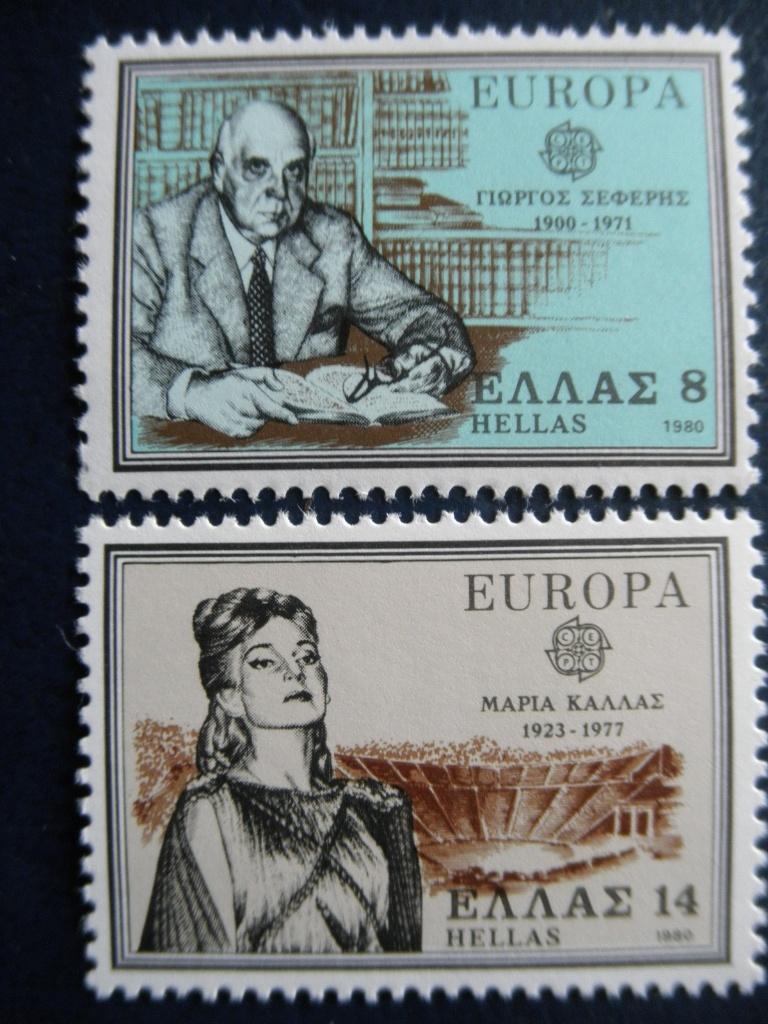Postzegels Griekenland 1980 Europazegels - cw. 2,00 postfris, Ophalen of Verzenden, Griekenland, Postfris