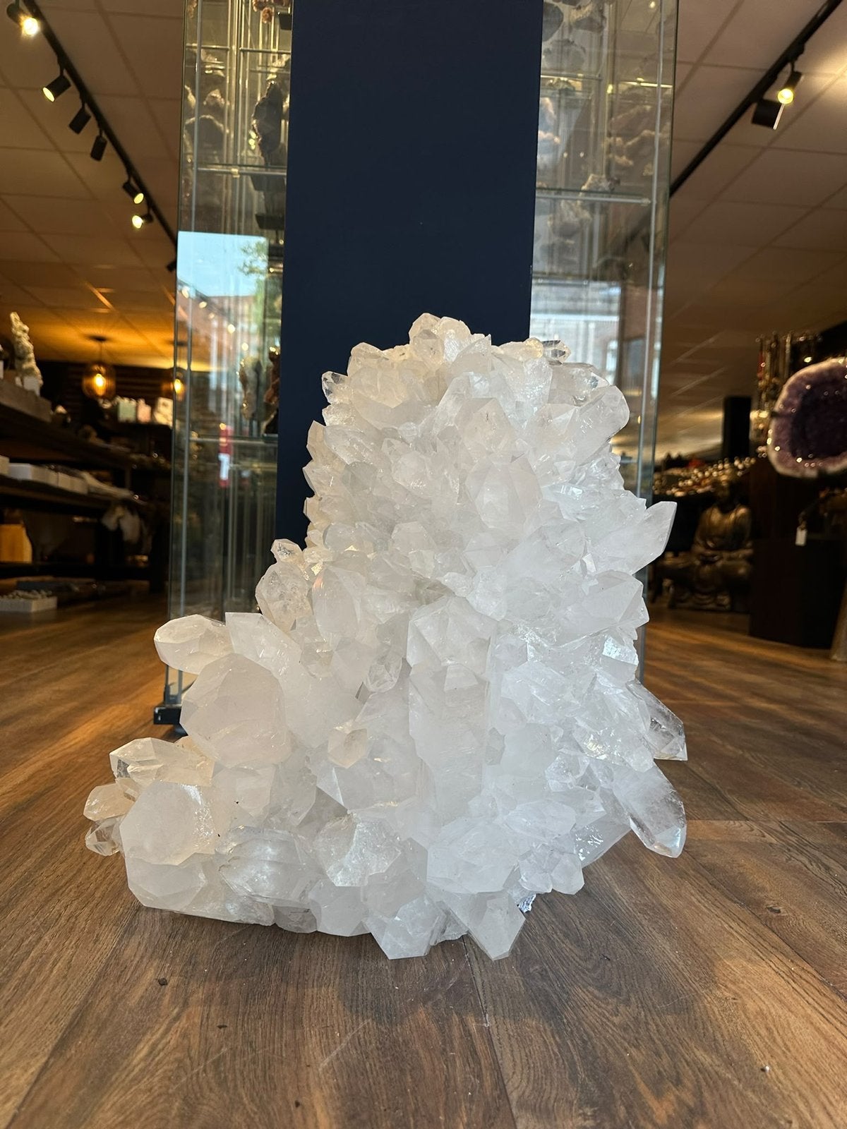 Indrukwekkend Bergkristal Kluster - 41 kg - Prachtige Punten, Ophalen, Mineraal