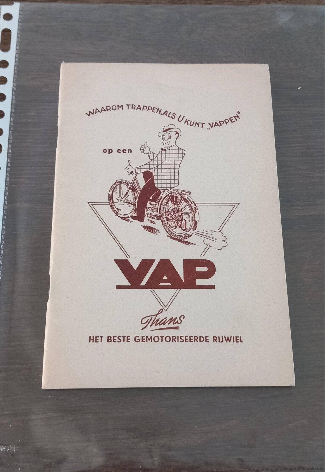 Vap hulpmotor handleiding, Fietsen en Brommers, Ophalen of Verzenden, Zo goed als nieuw