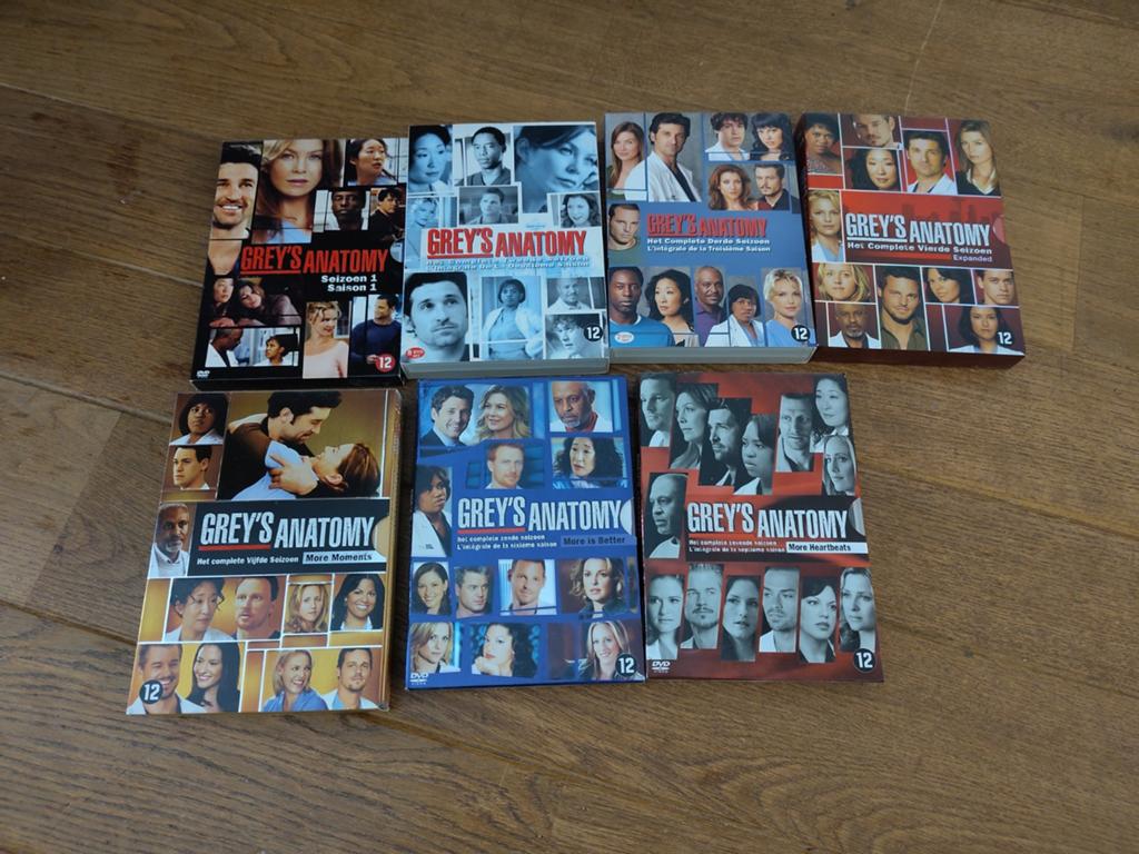 Grey's Anatomy DVD Boxsets - Seizoenen 1 t/m 7, Cd's en Dvd's, Dvd's | Tv en Series, Vanaf 12 jaar, Ophalen of Verzenden, Zo goed als nieuw