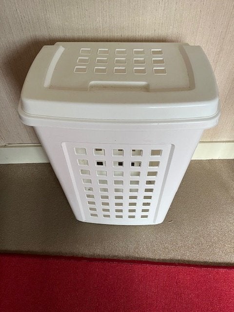 TEAB: wasmand, wit, IGST, Ophalen, Gebruikt, Wit, Wasmand