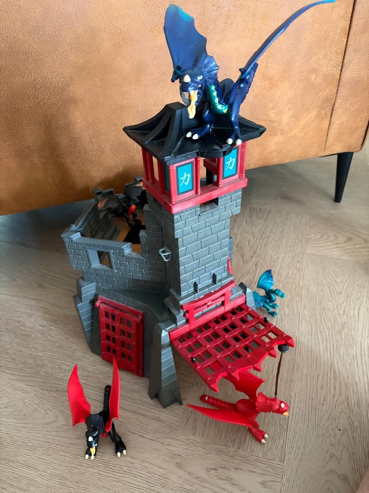 Playmobil Drakentoren met meerdere draken, Ophalen of Verzenden, Zo goed als nieuw, Complete set