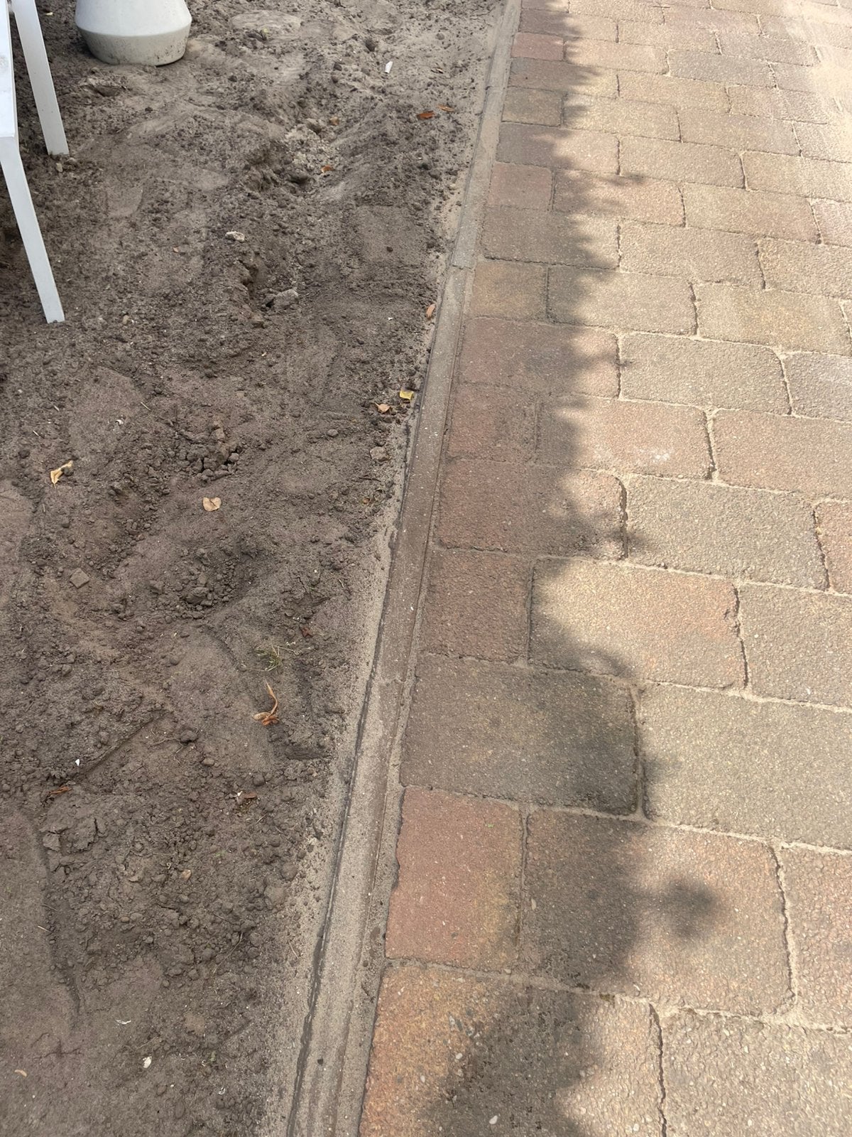 Gratis opsluitbanden / borders (+/- 20 meter), Ophalen, Zo goed als nieuw, Beton, Overige typen