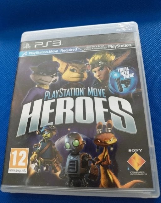 PS3 - playstation move heroes, Avontuur en Actie, 1 speler, Ophalen of Verzenden, Zo goed als nieuw