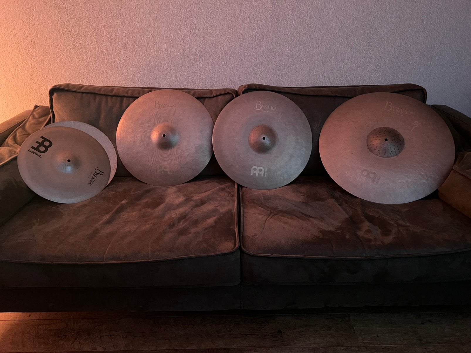 Meinl Byzance Bekkens, Muziek en Instrumenten, Ophalen of Verzenden, Gebruikt, Overige merken