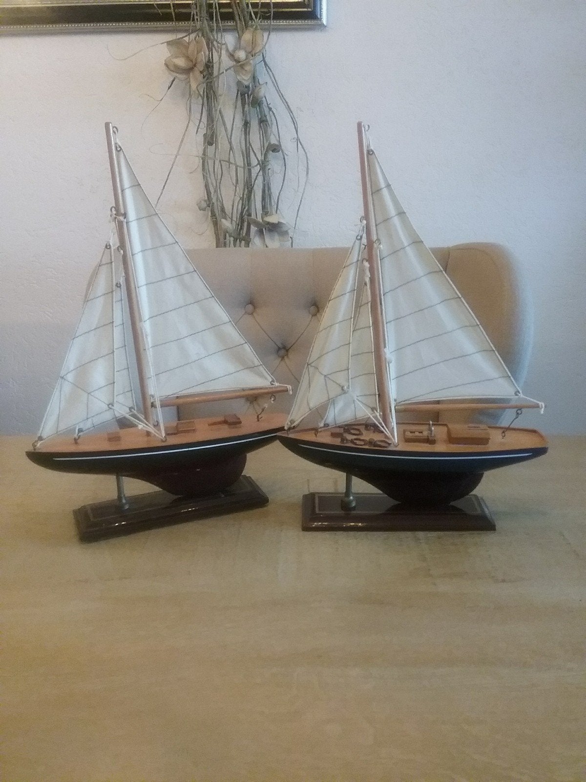 HOUTEN ZEILBOOTJES... ( 80 tigerjaren).., Ophalen of Verzenden