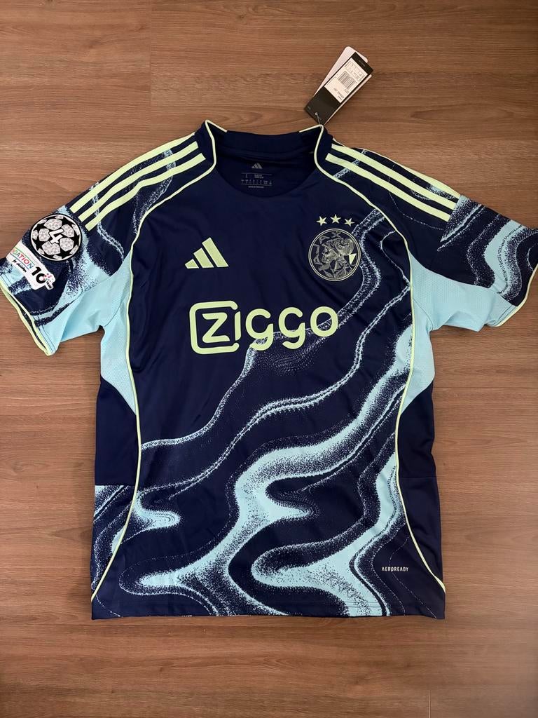Ajax uitshirt maat L Henderson 6, Kleding | Heren, Maat 52/54 (L), Blauw, Nieuw, Ophalen of Verzenden